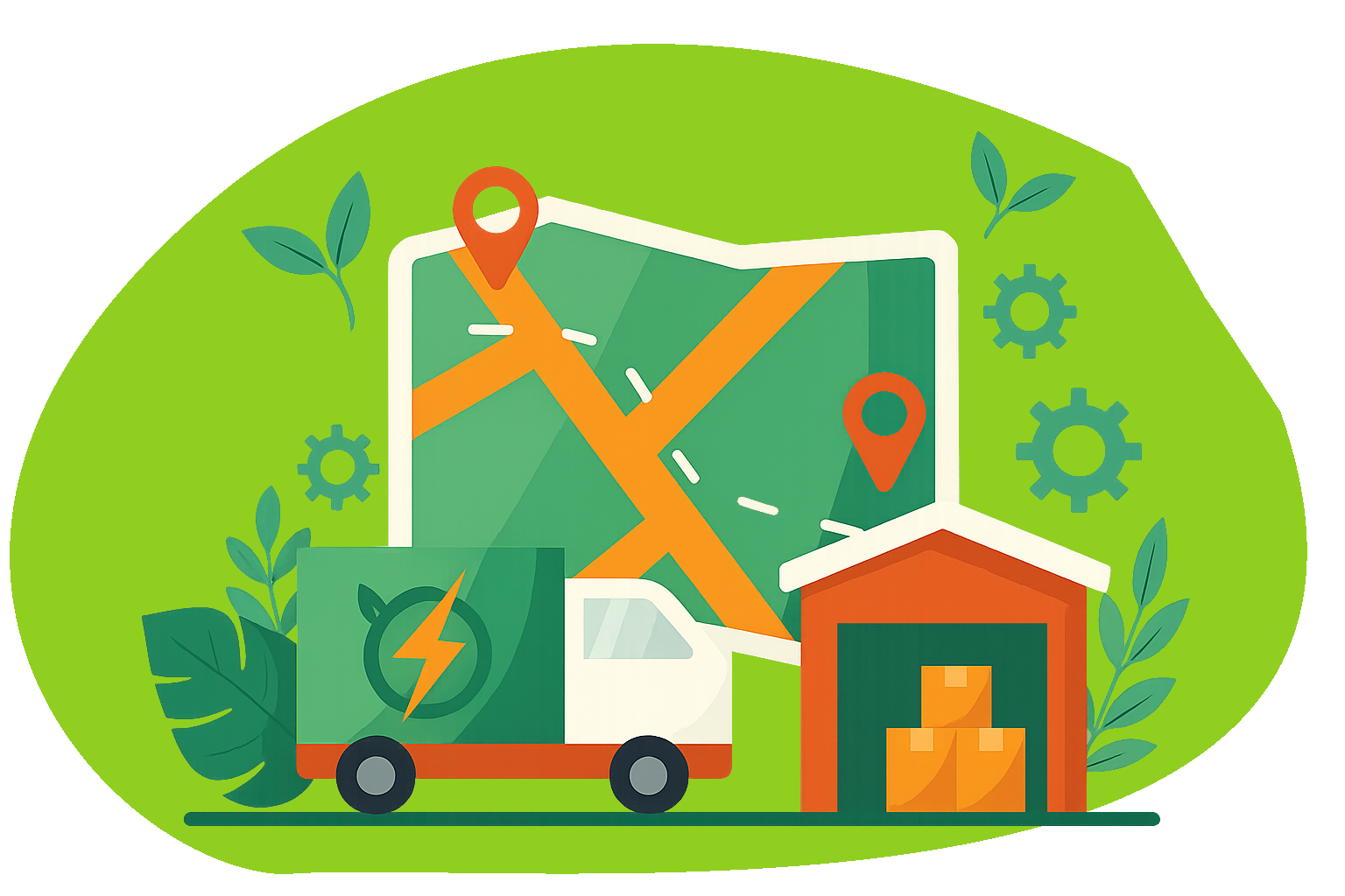 Recycling Illustration